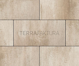 Тротуарная плитка Terrafaktura Урбан 600x300x80 мм Береговая дюна