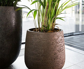 Кашпо Concretika Upon D45 H35 Erosia