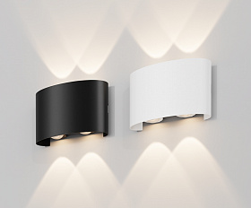 Архитектурная подсветка Strato 3000К 4Вт IP 54 Maytoni O417WL-L4B3K цвет Черный