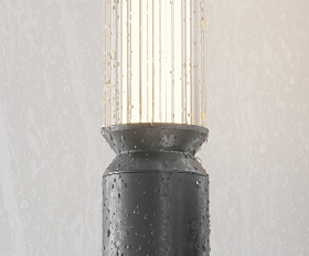 Ландшафтный светильник Lit Maytoni O593FL-L20GF3K цвет Графит