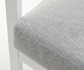 Кресло из алюминия MAYA белый Joygarden