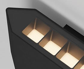 Архитектурная подсветка Pull 3000K 5Вт IP 54 Maytoni O412WL-L5GF3K цвет Графит