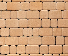 Тротуарная плитка 342 механический завод Классика 60 мм Бежевый