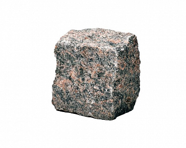 Брусчатка гранитная 100x100x50 мм колотая Месторождение Гора Токимовка