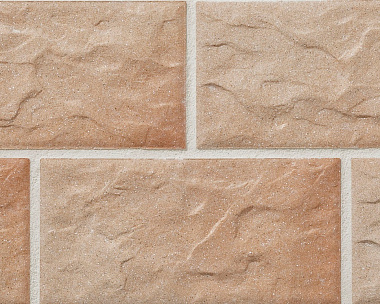 Клинкерная плитка под камень KERABIG KS03-Rose, арт. 8430, 302x148x12 мм