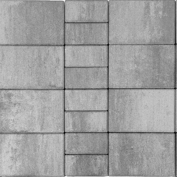 Тротуарная плитка Braer Мозаика 60 мм Туман фото 1