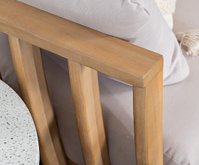 Диван из акации WOODLAND 2-х местный Joygarden