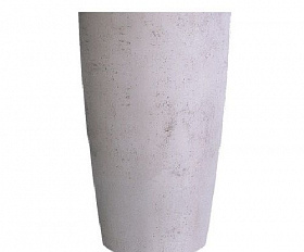 Кашпо Concretika Conus D40 H80 Concrete White
