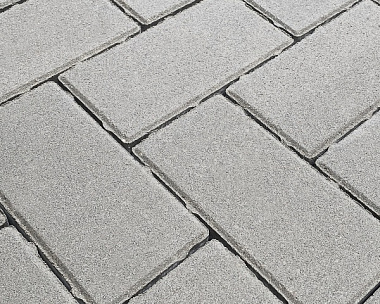 Тротуарная плитка Koldiz Брусчатка 70 мм Стандарт Серый