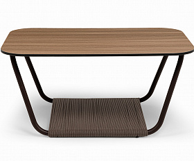 Гранада журнальный стол 90х60см из HPL, цвет дуб