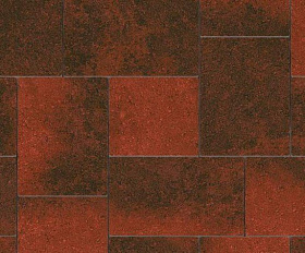 Тротуарная плитка Каменный Век Урбан ColorMix 60 мм. Черно-красный
