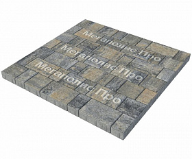 Тротуарная плитка Выбор Старый город Искусственный камень 1Ф.6 60 мм. Базальт