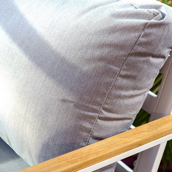 Диванная группа из алюминия CONCORDE L белая Joygarden фото 4