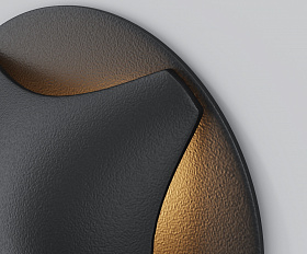 Встраиваемый светильник Biscotti Maytoni O036-L3B3K цвет Черный