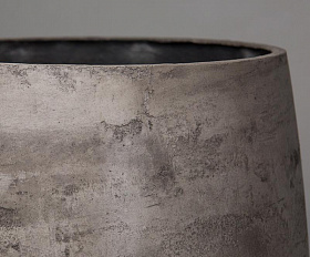 Кашпо Concretika Topper D40 H90 Concrete Grey Dark