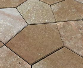 Тротуарная плитка Нобетек Квинта 3П8Ф Колормикс №2 Янтарь