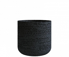 Кашпо Concretika Topper D40 H40 Erosia Black