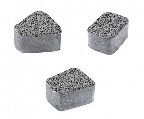 Тротуарная плитка Выбор Классико Б.2.КО.6 60 мм Стоунмикс Серый с черным