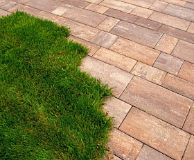 Тротуарная плитка Artstein Инсбрук Тироль 60 мм Color Mix Берилл