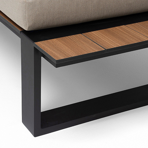 Тулон угловой модульный диван, каркас из алюминия фото 6