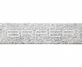 Тротуарная плитка Braer Ригель 2.0 320x80x60 мм Гранит на белом