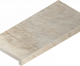 Керамогранитная ступень Italon Манетик X2 Уайт X2 33X60 Фронт