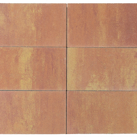 Тротуарная плита Cити Braer ColorMix 600*300*80мм Рассвет фото 1
