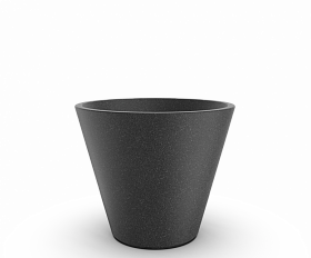 Кашпо Berkano Bliss 50 Black Granite