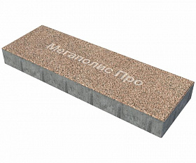 Тротуарная плита Фабрика Готика 600х200х60 мм Голд 15