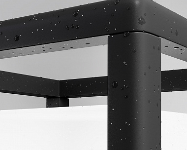 Ландшафтный светильник Trim Maytoni O455FL-01GF цвет Графит