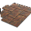 Тротуарная плитка Stellard Мозаика XL 60 мм Закат