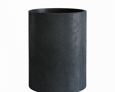 Кашпо Concretika Cylinder D50 H65 Charcoal