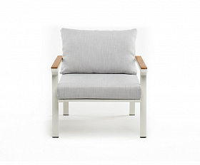 Кресло из алюминия CONCORDE белое Joygarden