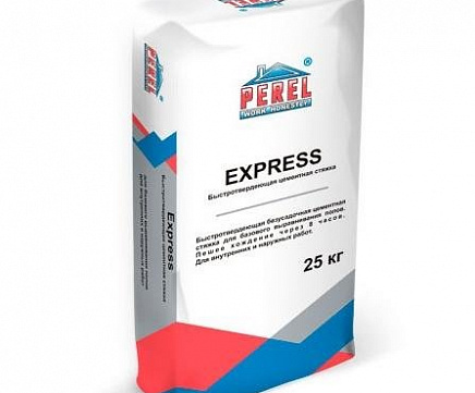 Быстротвердеющая цементная стяжка PEREL  Express