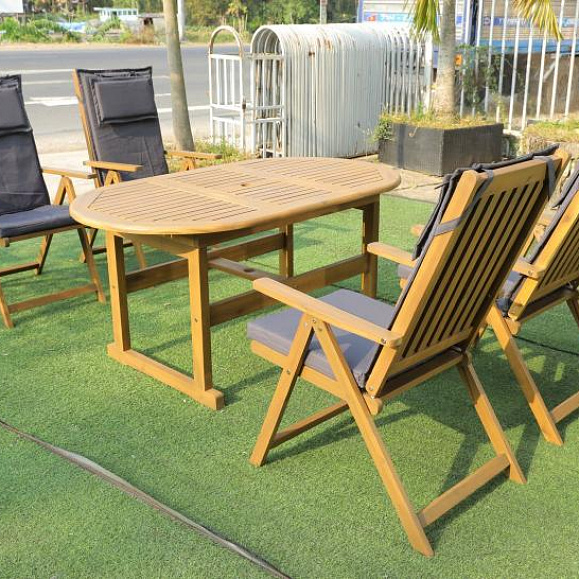 Обеденный комплект Kimberly Royal Family из дерева на 4 персоны (овальный стол) фото 1