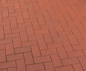 Тротуарная клинкерная брусчатка Feldhaus Klinker 402 gala plano 200*100*45мм