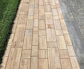 Тротуарная плитка Artstein Инсбрук Тироль 60 мм Color Mix Оливин