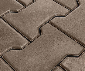 Тротуарная плитка Koldiz Катушка 60 мм Моно Коричневый