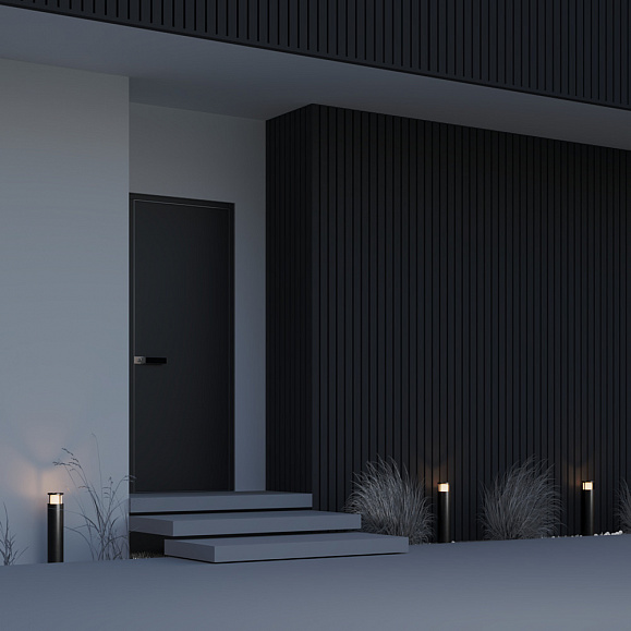 Ландшафтный светильник Wolseley Road Maytoni O011FL-L6B цвет Черный фото 5