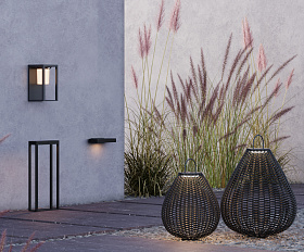 Ландшафтный светильник Plet Maytoni OSL599FL-L5B3K цвет Черный