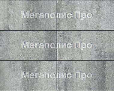 Тротуарная плитка Выбор Прямоугольник Б.5.П.8 600х300х80 мм Искусственный камень Шунгит