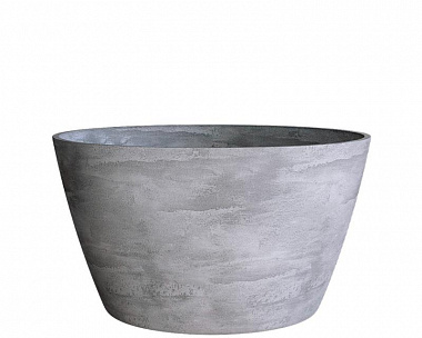 Кашпо Concretika  Bowl D80 H45 Concrete Grey Light