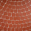 Клинкерная брусчатка ЛСР Лондон квадро R25 100х100х50 мм, красный