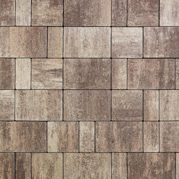 Тротуарная плитка 342 Механический завод Новый Город ColorMix 40мм Онега фото 1