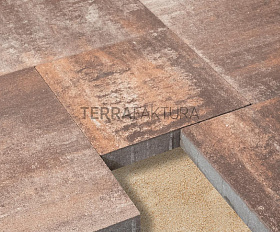 Тротуарная плитка Terrafaktura Ларго  60 мм Жженая глина