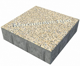 Тротуарная плитка Фабрика Готика Квадрат 300х300х60 мм Жельтау FERRO