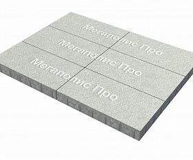 Тротуарная плита Фабрика Готика 600х300х60 мм Голд 1