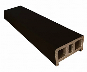 Перила Террапол 2400х84х43 мм, цвет Гиацинт