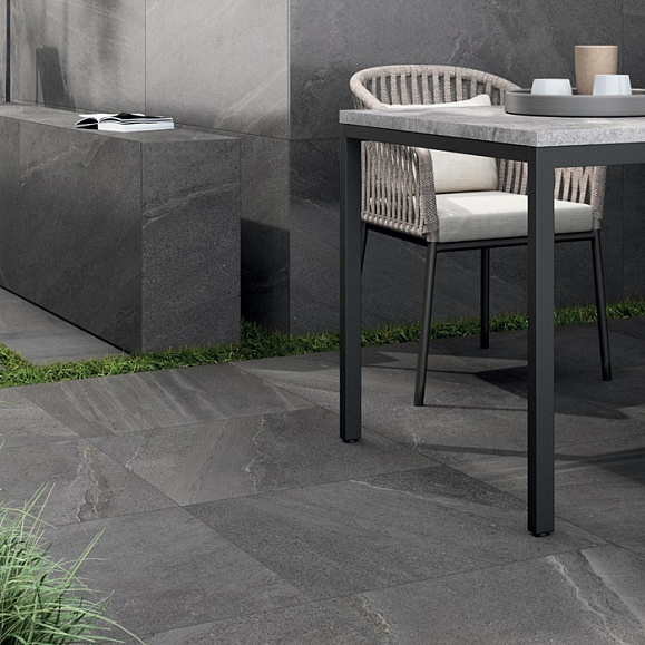 Керамогранит Italon Контемпора Карбон Структурированный 60x60 см фото 2