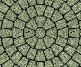 Тротуарная плитка Выбор Классико Б.2.КО.6 Гранит 60 мм Зеленый